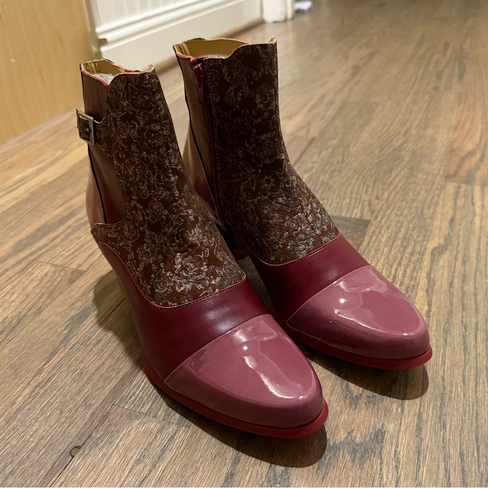 NEW FLUEVOG Savasana Ankle Boots 8.5 - Picture 10 of 10